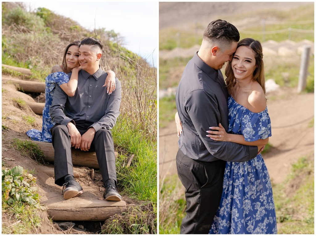 muir beach muir wood engagement session jen vazquez photography