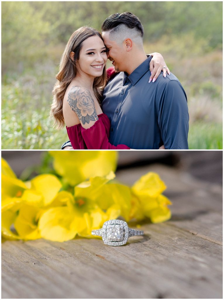 muir beach muir wood engagement session jen vazquez photography