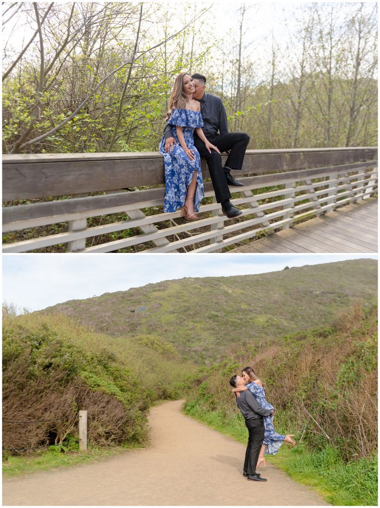 muir wood muir beach engagement session jen vazquez photography