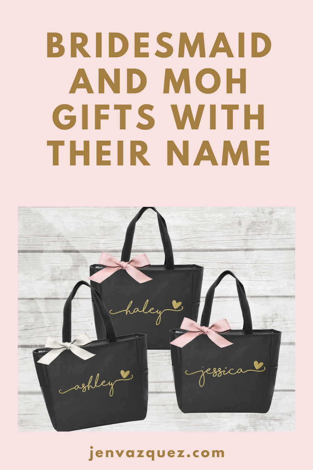 personalized wedding party totes 4 personalized wedding party totes