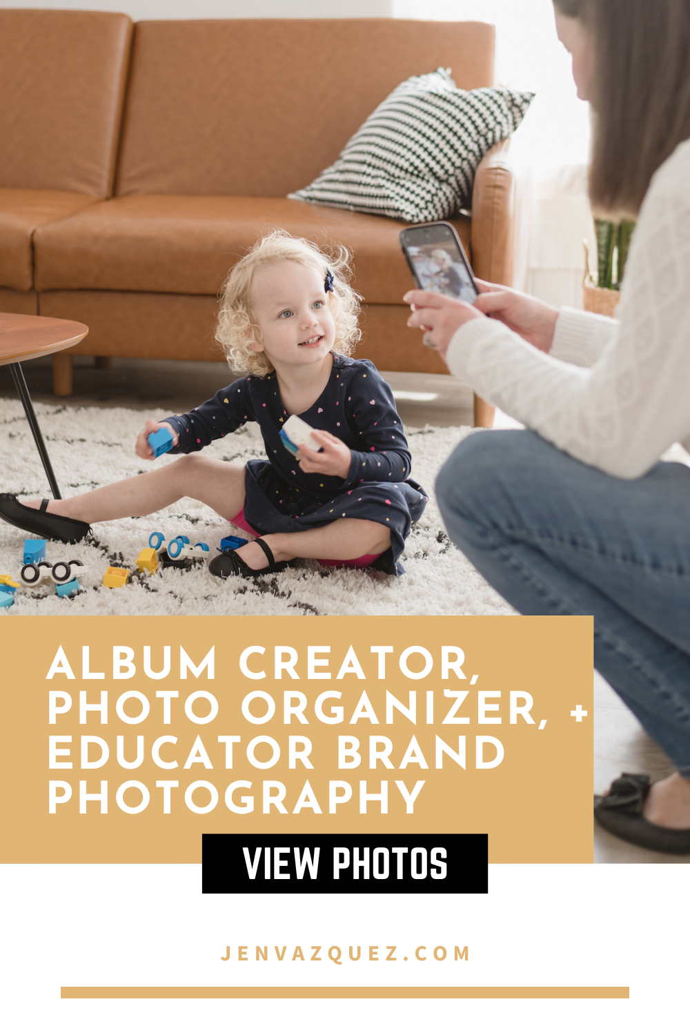 Branding Photos Denise Brinkman Photo Organizer, Album Creator + Educator by Jen Vazquez Photography 3 Branding Photos Denise Brinkman Photo Organizer, Album Creator + Educator by Jen Vazquez Photography