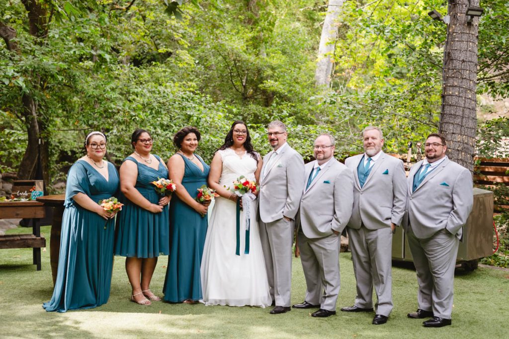 -Intimate Summer Wedding in the Woods at Saratoga Springs California by Jen Vazquez Photography California Elopement and Intimate Wedding Photographer