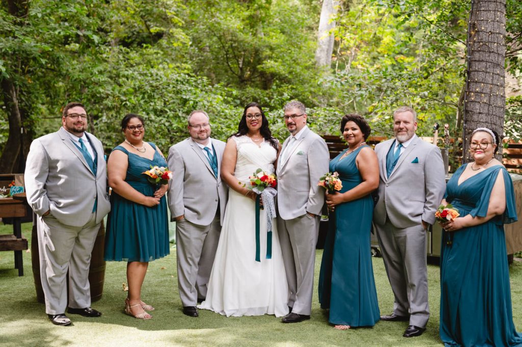 -Intimate Summer Wedding in the Woods at Saratoga Springs California by Jen Vazquez Photography California Elopement and Intimate Wedding Photographer