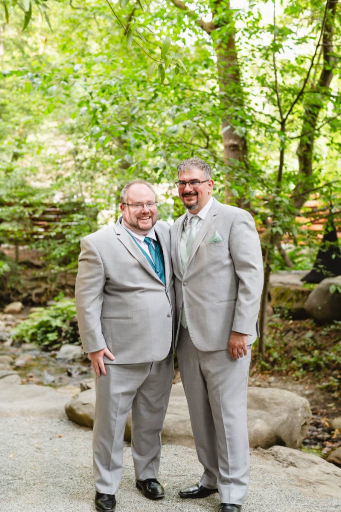 -Intimate Summer Wedding in the Woods at Saratoga Springs California by Jen Vazquez Photography California Elopement and Intimate Wedding Photographer