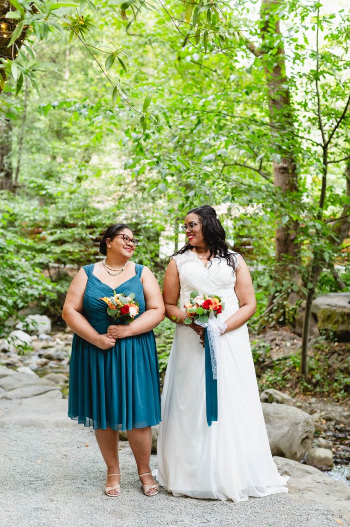 Intimate Summer Wedding in the Woods at Saratoga Springs California by Jen Vazquez Photography California Elopement and Intimate Wedding Photographer
