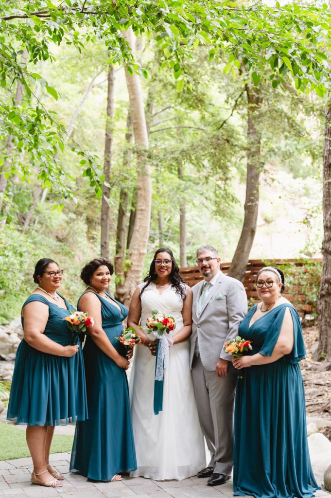 -Intimate Summer Wedding in the Woods at Saratoga Springs California by Jen Vazquez Photography California Elopement and Intimate Wedding Photographer
