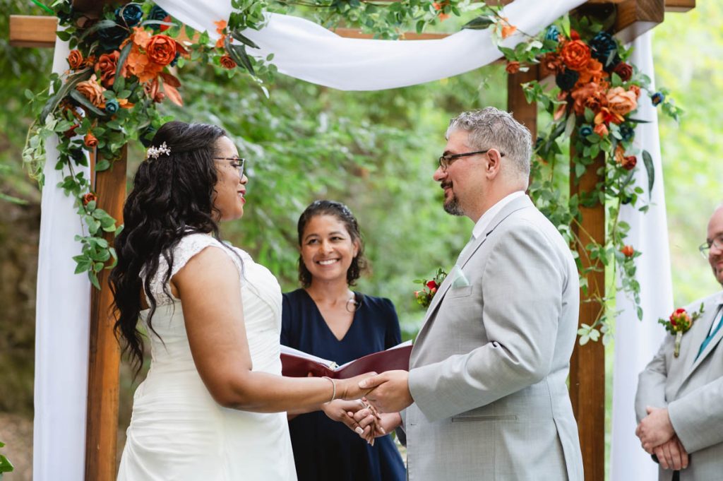 -Intimate Summer Wedding in the Woods at Saratoga Springs California by Jen Vazquez Photography California Elopement and Intimate Wedding Photographer