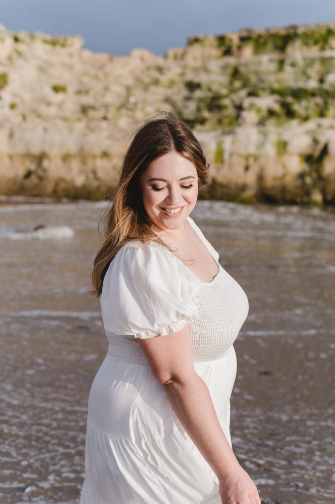 brand photos at Natural Bridges Beach in Santa Cruz by Jen Vazquez Photography
