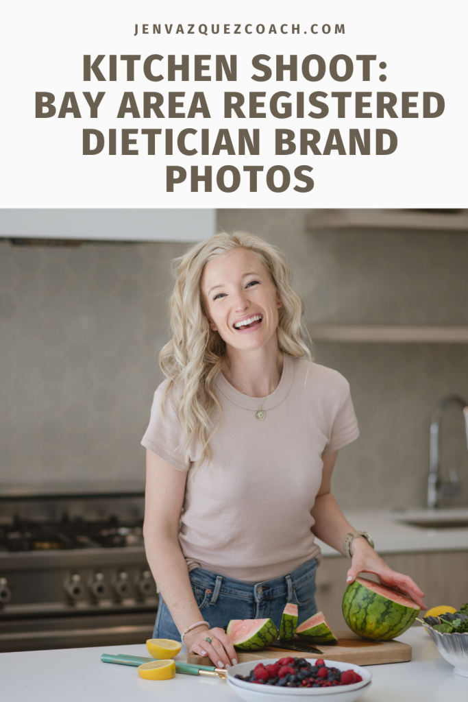 Personal Brand Photography of Maura Rodgers A Registered Dietitian of San Mateo California by Jen Vazquez Photography
