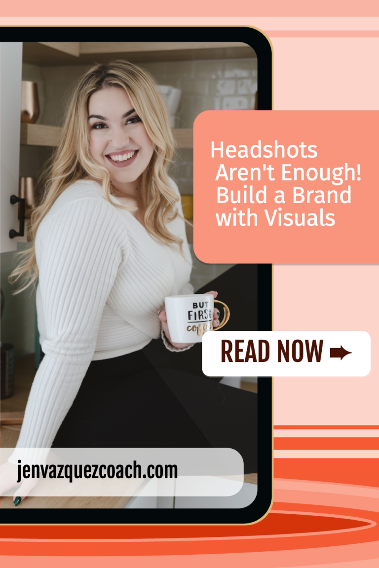 BEYOND THE HEADSHOT- WHY YOUR BUSINESS NEEDS A DIVERSE VISUAL STRATEGY with Jen Vazquez Photography in the Bay Area California