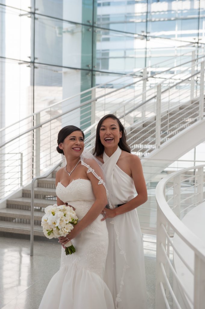 Wedding at San Jose City Hall Rotunda Andrea + Whitney3