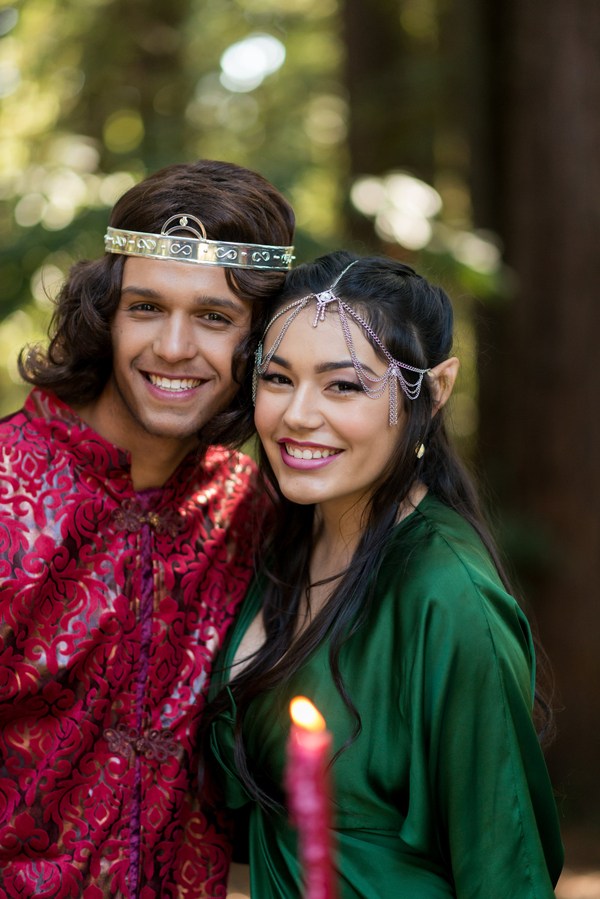 Lord of the Rings wedding of Arwen and Aragorn at Mt. Madonna by Jen Vazquez Photography587_low